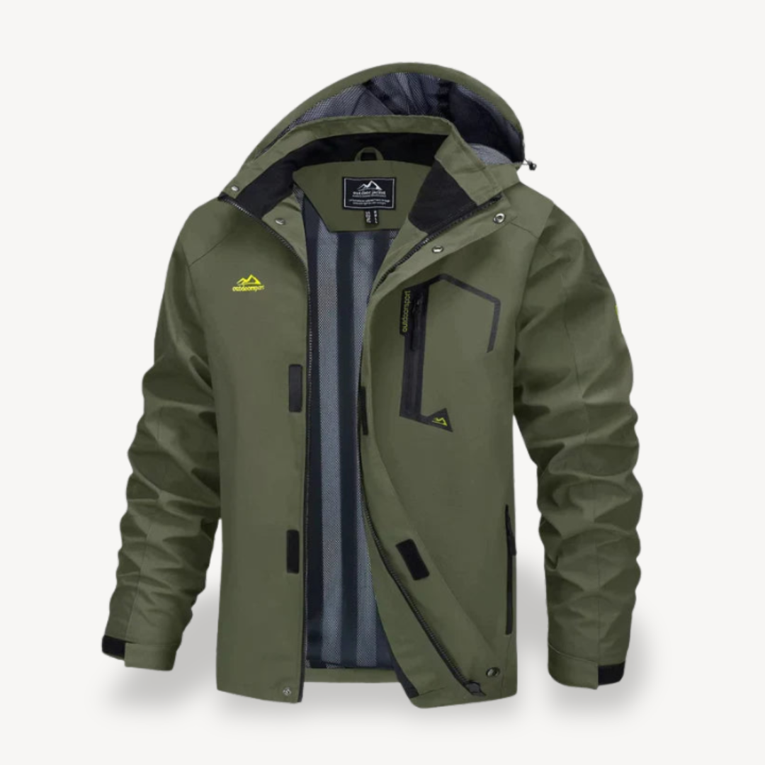 Men’s Camo Winter Jacket | Hooded Design