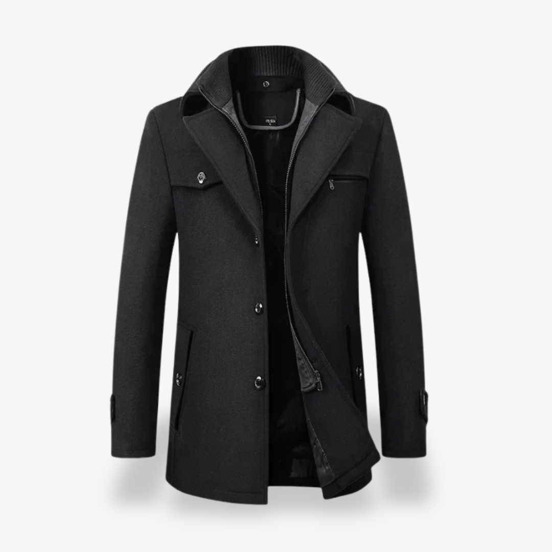 Men’s Formal Trench Coat | Modern Fit