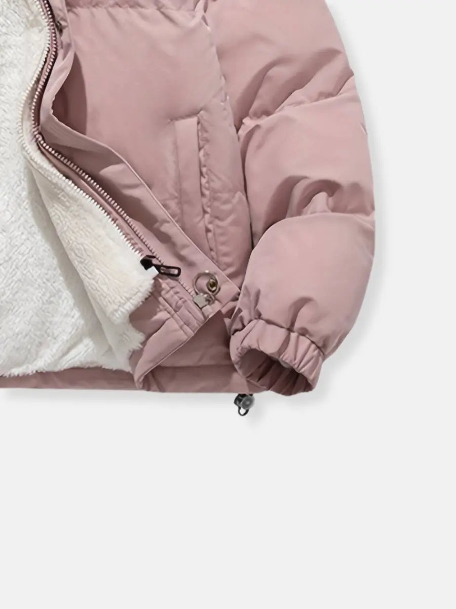 Hooded Winter Zip Jacket | Street Wear Design