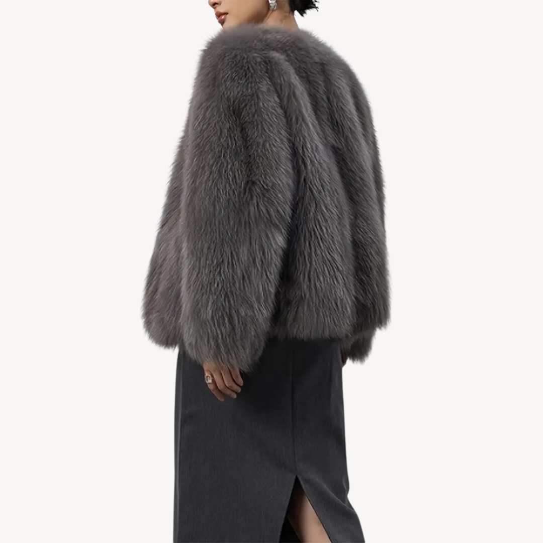 Women’s Stylish Fur Coat | Winter