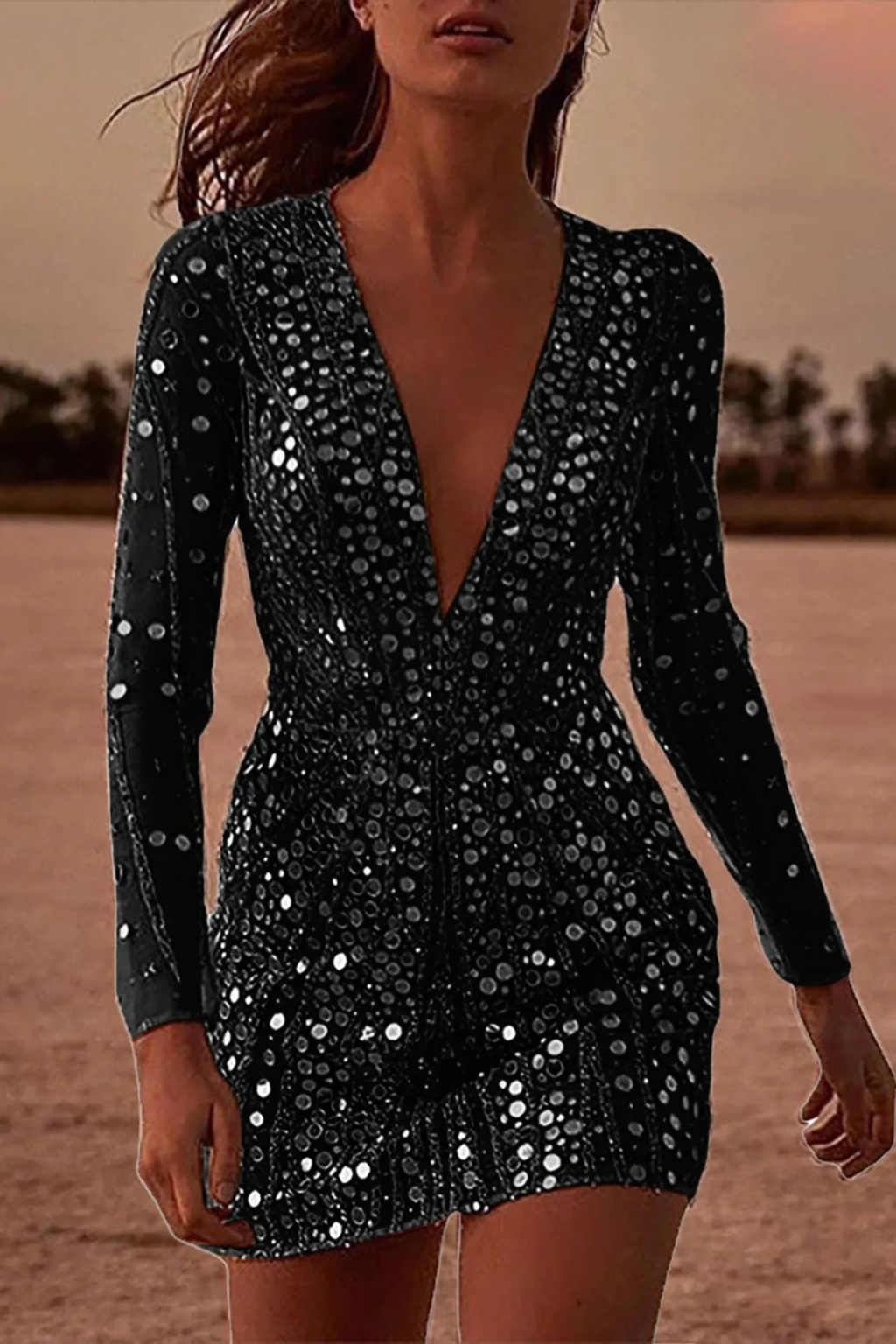 Robe De Cocktail Etincelante Pour Femmes | Semi-formelle
