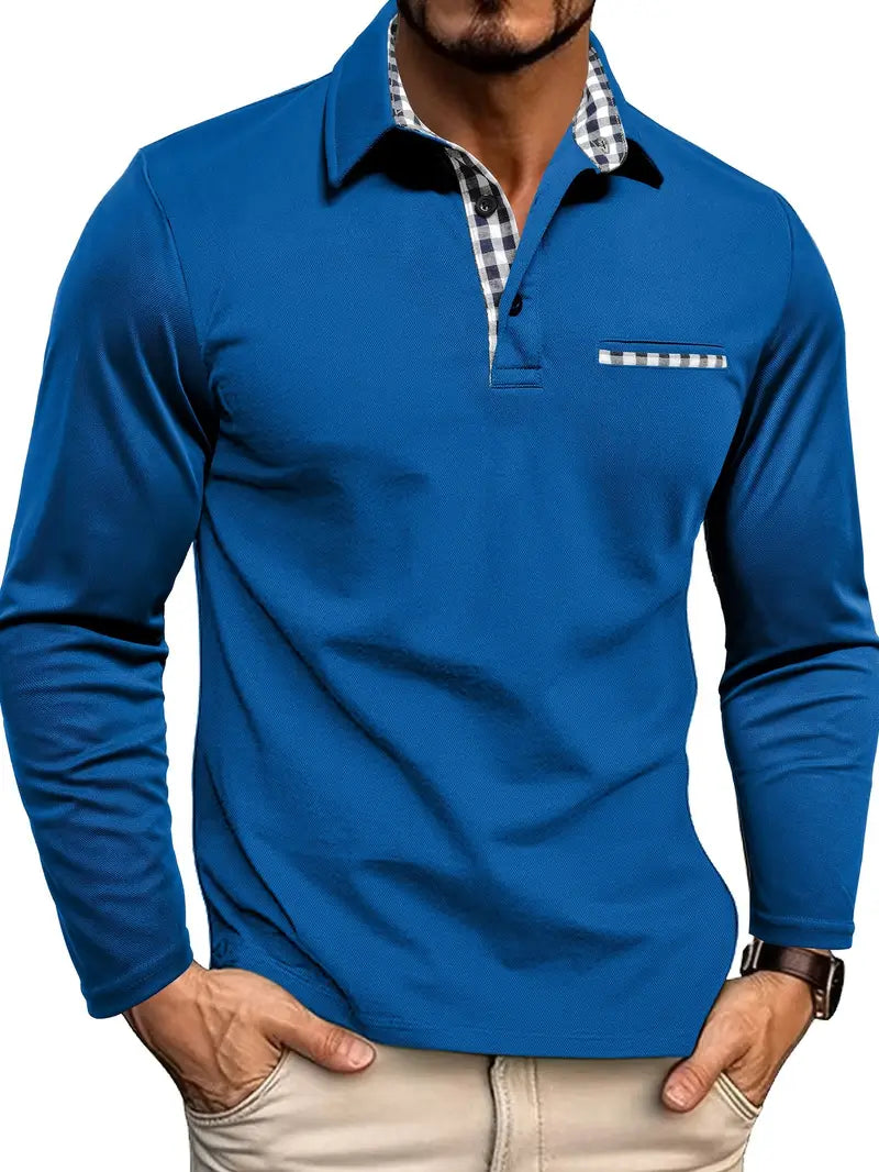 Mens Polo Shirt | Long Sleeves
