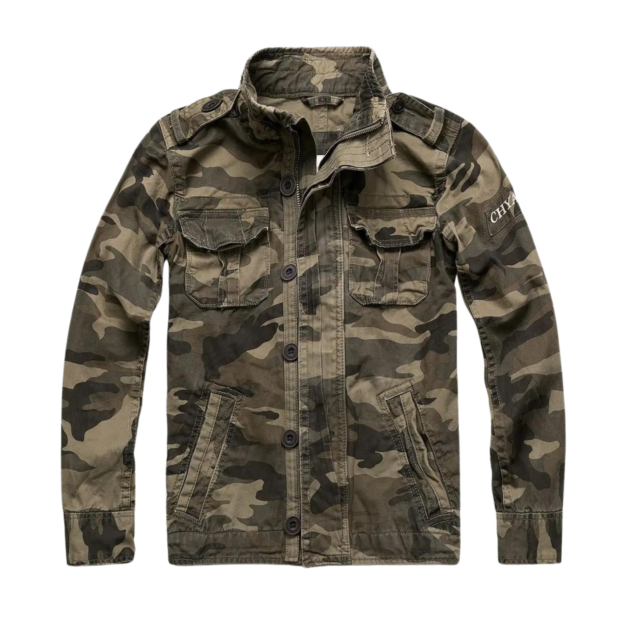 Veste En Jean Rétro Stylée Pour Homme | Multi-Poches