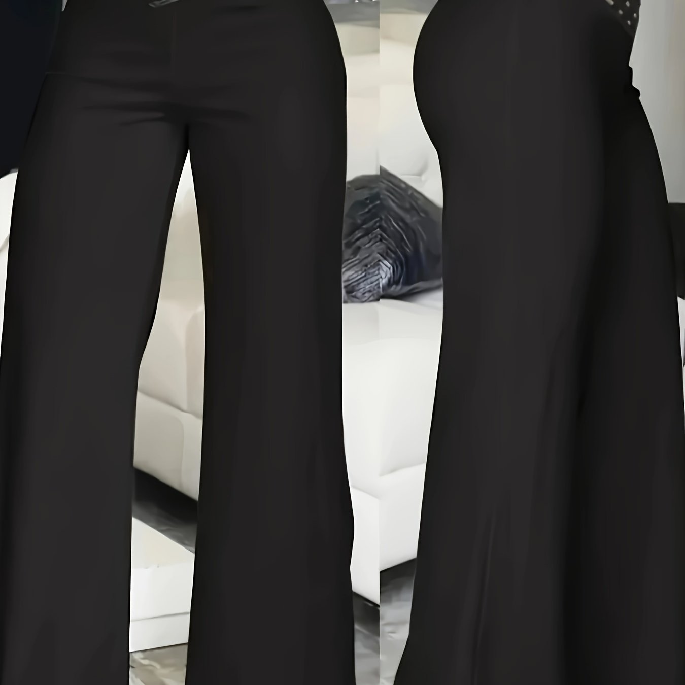 Womens Wide Leg Trousers | High-Waisted