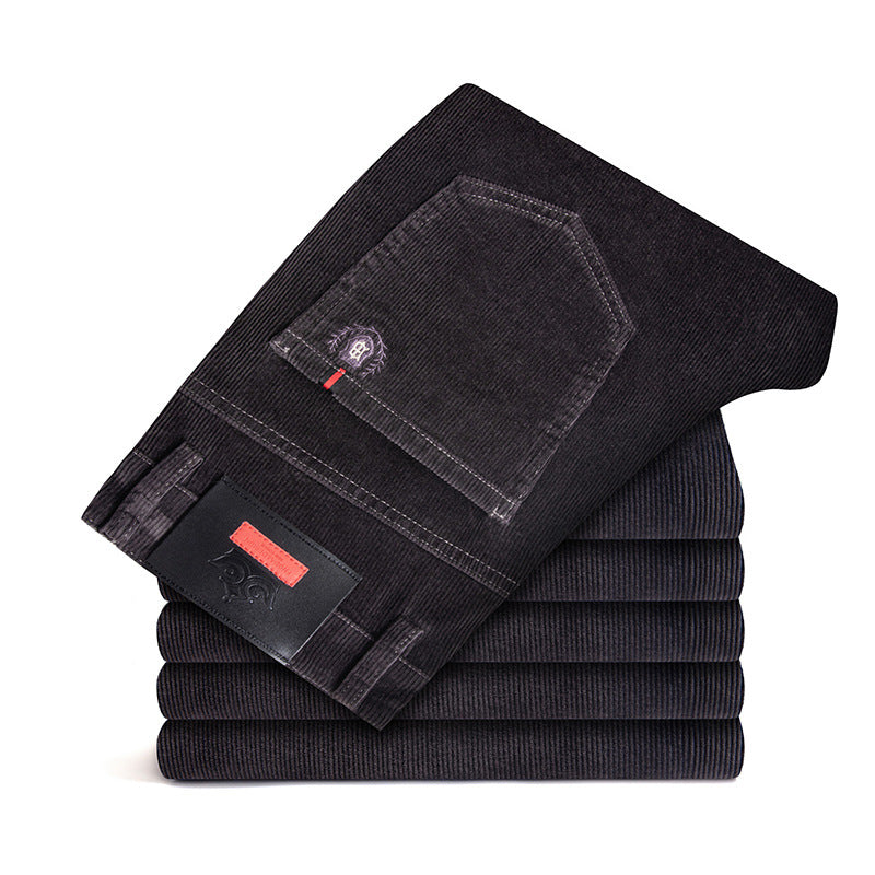 Men’s Modern Corduroy Trousers | Straight Cut