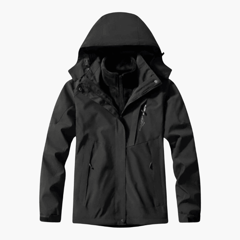 Men’s Hooded Outdoor Jacket | Multi-Pocket