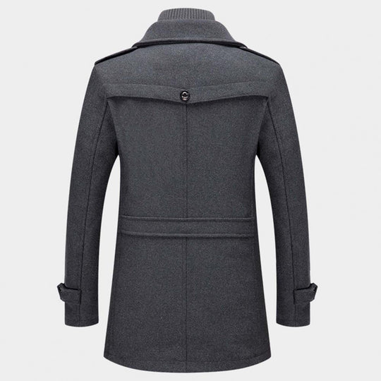 Manteau D'hiver Elégant Pour Homme En Deux Pièces | Chaud