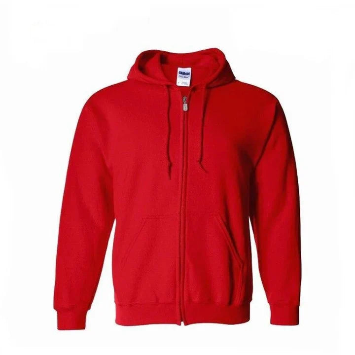 Men’s Casual Zip Up Hooded Sweatshirt