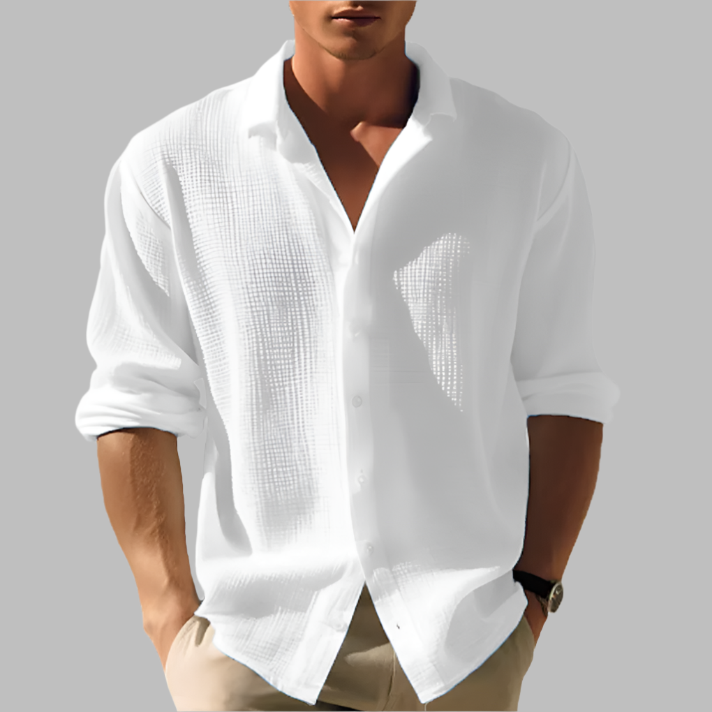 Men’s Minimalist Summer Shirt | Regular Fit