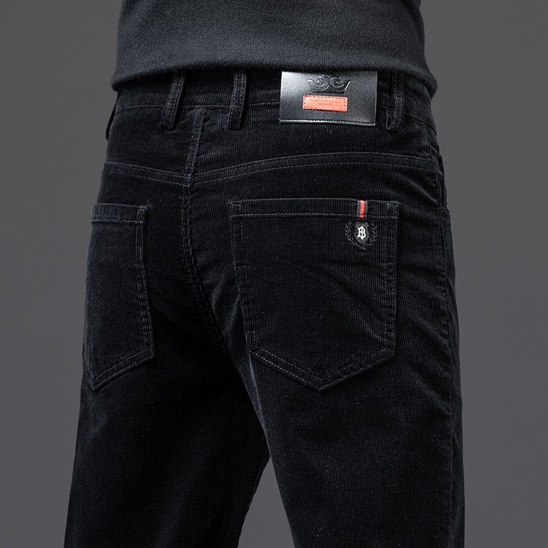 Men’s Modern Corduroy Trousers | Straight Cut
