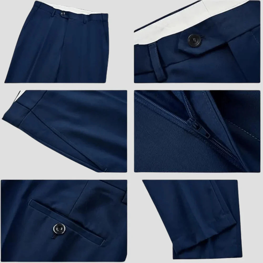 Men’s Classic Tailored Three-Piece Suit | Formal