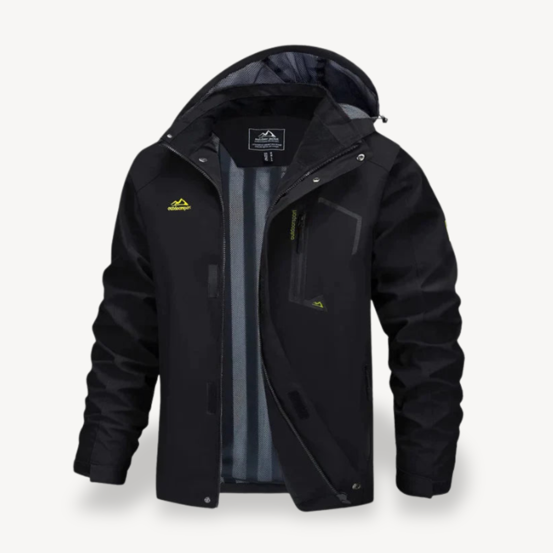 Men’s Camo Winter Jacket | Hooded Design