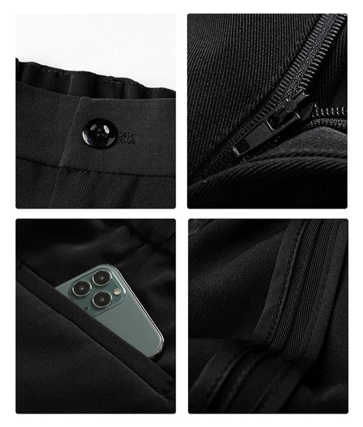 Men’s Chinos Relaxed Fit Draped | Tailored for Business and Casual Wear