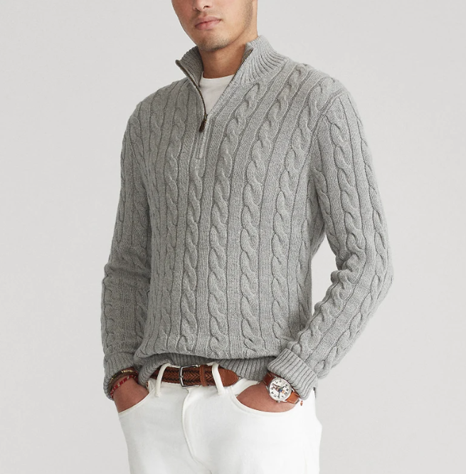 Pull Décontracté Stylé Pour Hommes | Classique