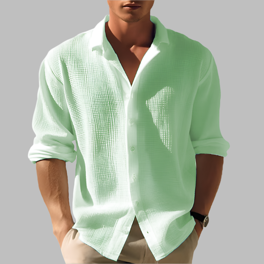 Men’s Minimalist Summer Shirt | Regular Fit
