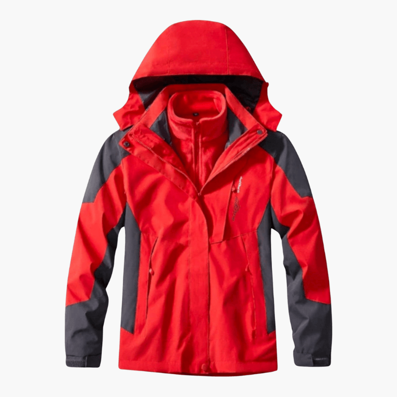 Men’s Hooded Outdoor Jacket | Multi-Pocket
