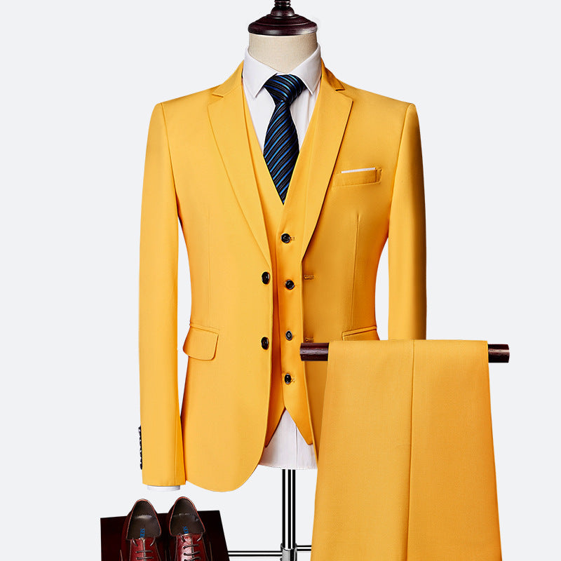 Men’s Formal Suit Set | 3-Piece