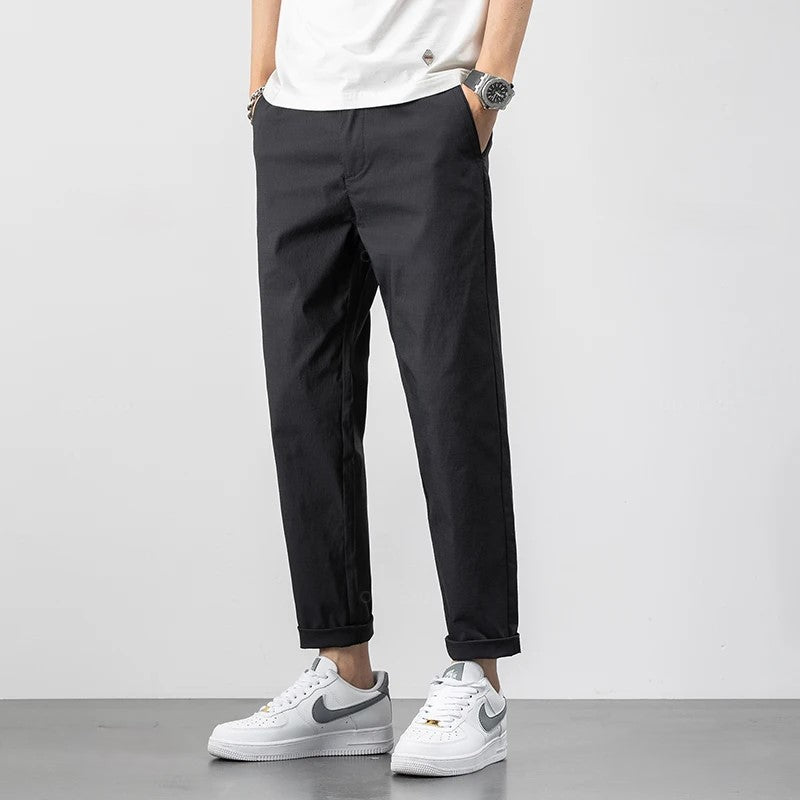 Mens Chinos Relaxed Fit Trousers | Casual Style
