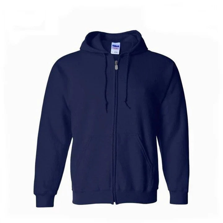 Men’s Casual Zip Up Hooded Sweatshirt