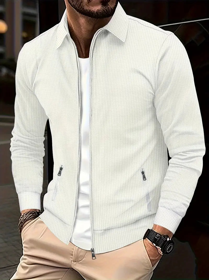 Men’s Modern Zipper Vest | Casual Style