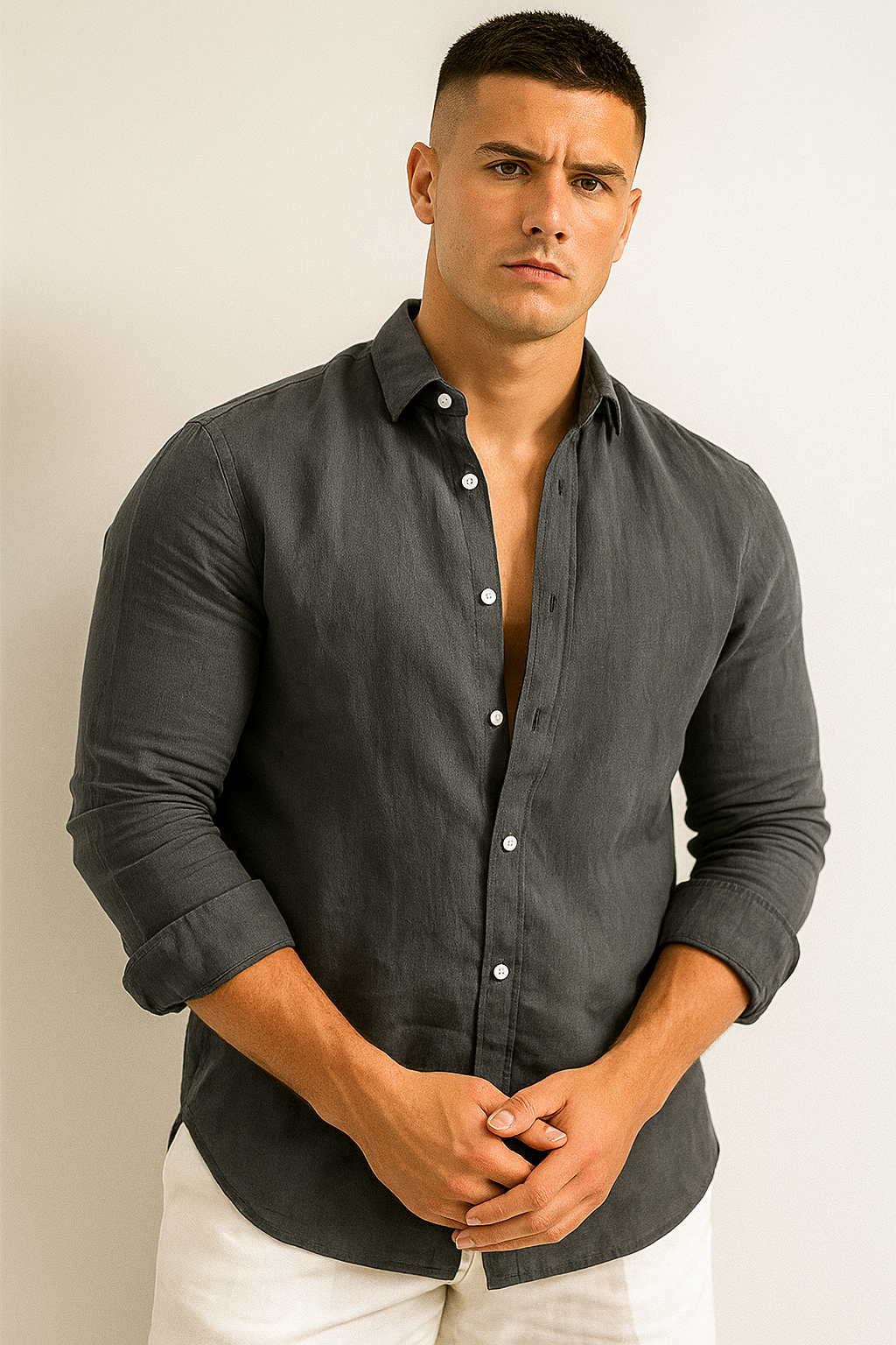 Men’s Classic Casual Shirt | Long Sleeve