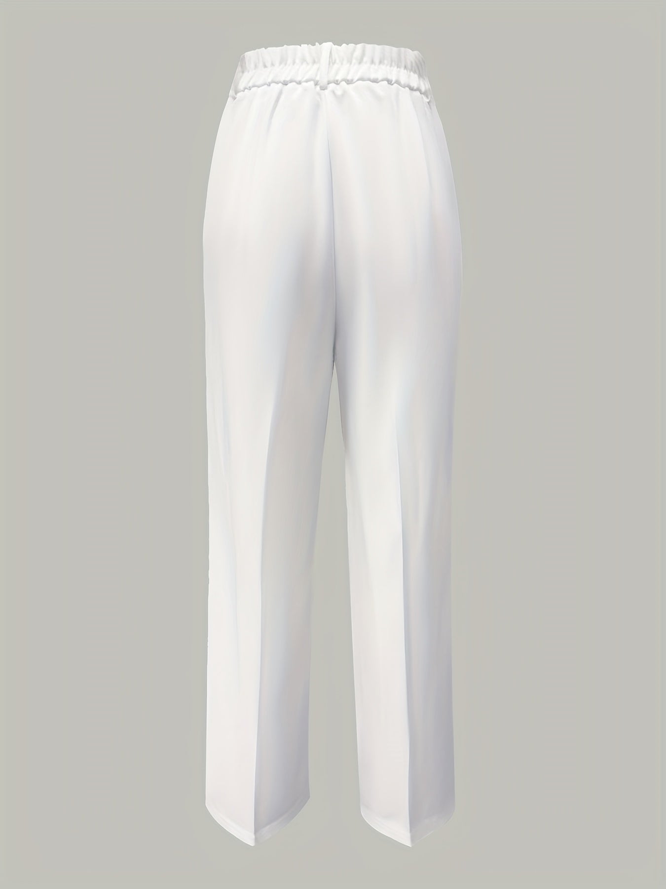 Womens Wide Leg Trousers | Elegant High-Waist