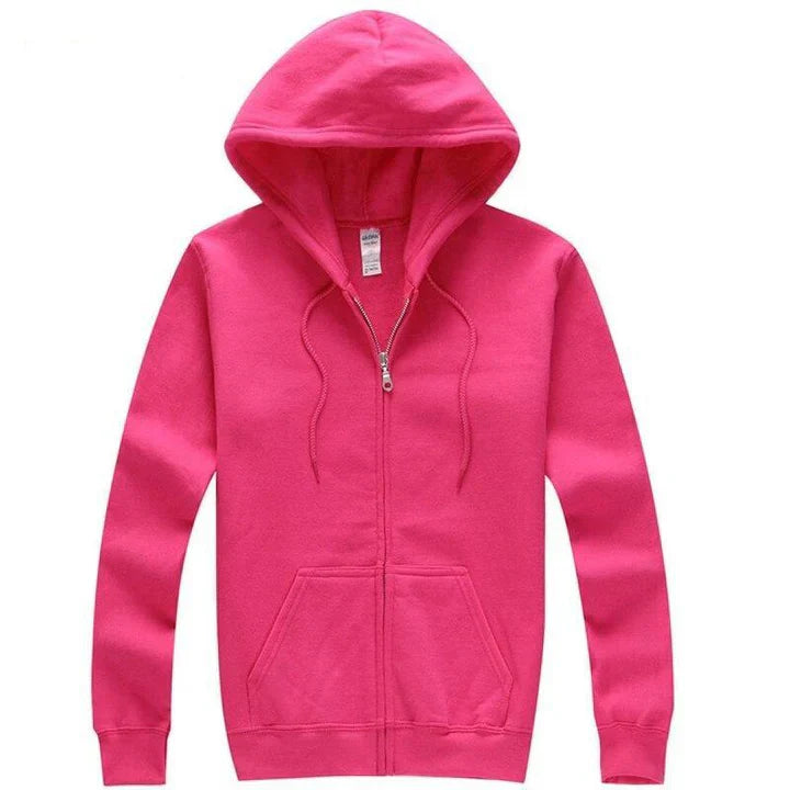 Men’s Casual Zip Up Hooded Sweatshirt