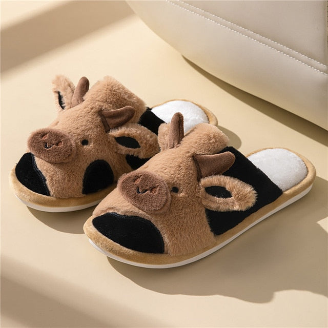 Women's Christmas Slippers | Fluffy