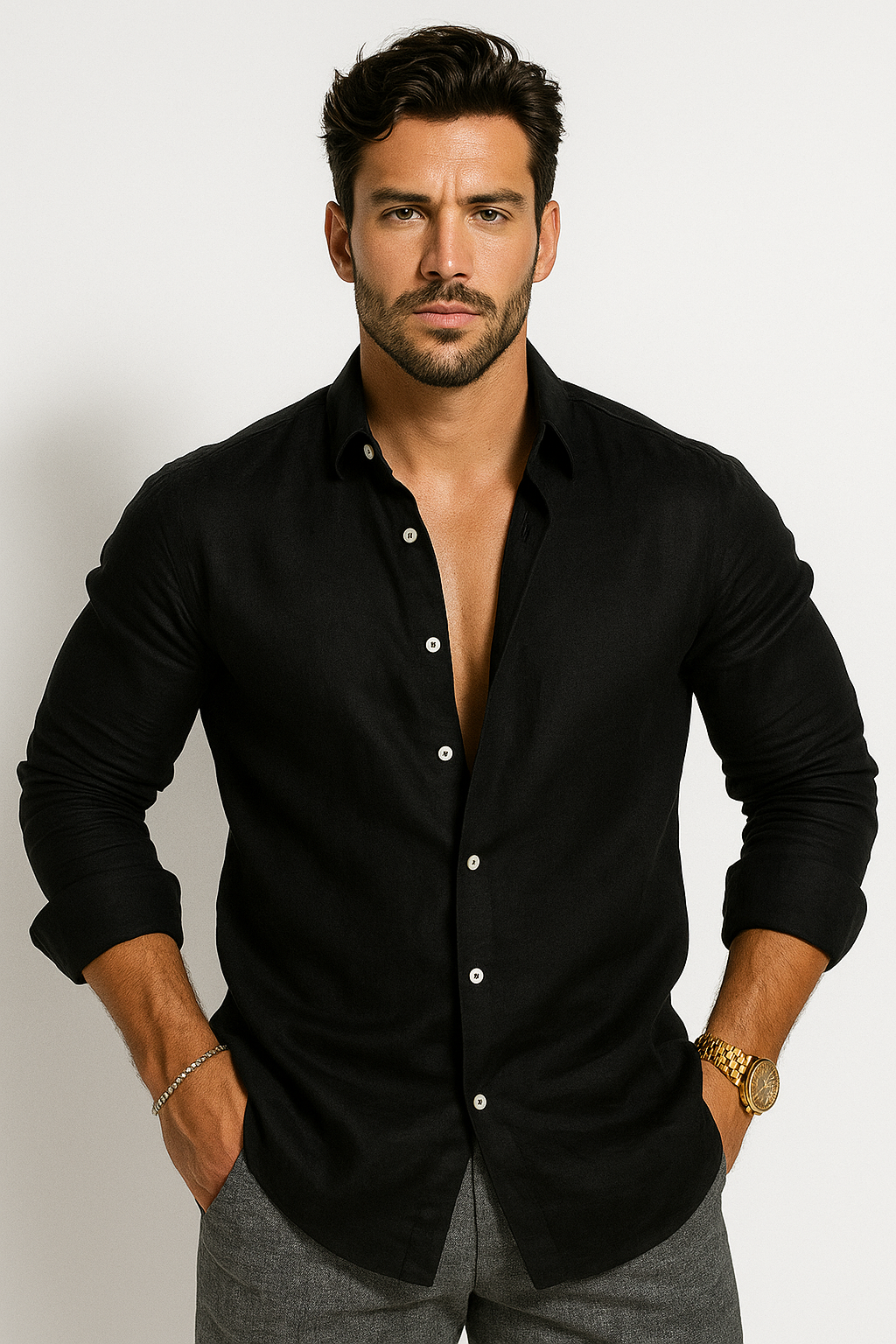 Men’s Classic Casual Shirt | Long Sleeve