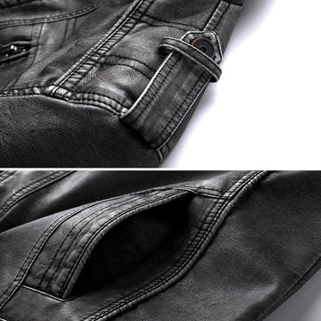 Men’s Classic Biker Jacket | Timeless Style
