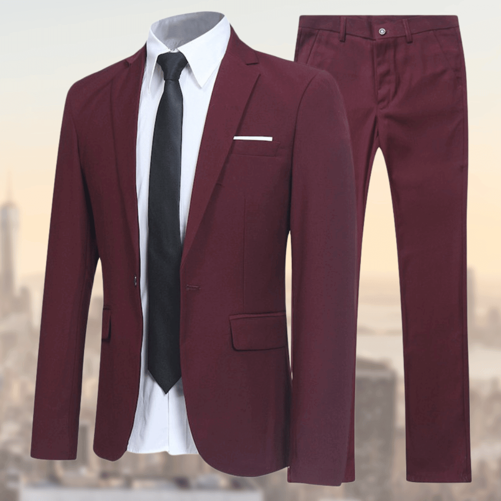 Men’s Classic Two-Piece Suit | Modern Fit