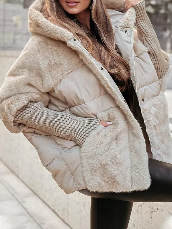 Women's Quilted Hooded Winter Coat | Stylish