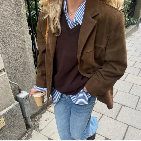 Blazer Léger à Coupe Décontractée | Style Polyvalent de Bureau