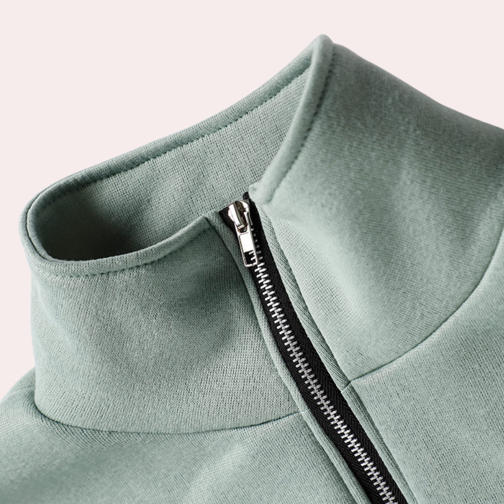 Women’s Oversized Jogging Set | Half-Zip Style