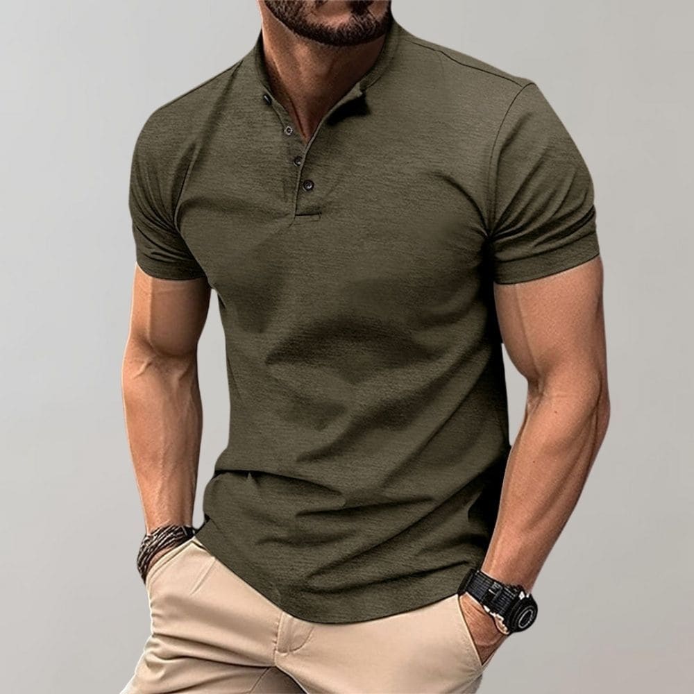Men’s Smart Casual Polo Shirt | Short Sleeve