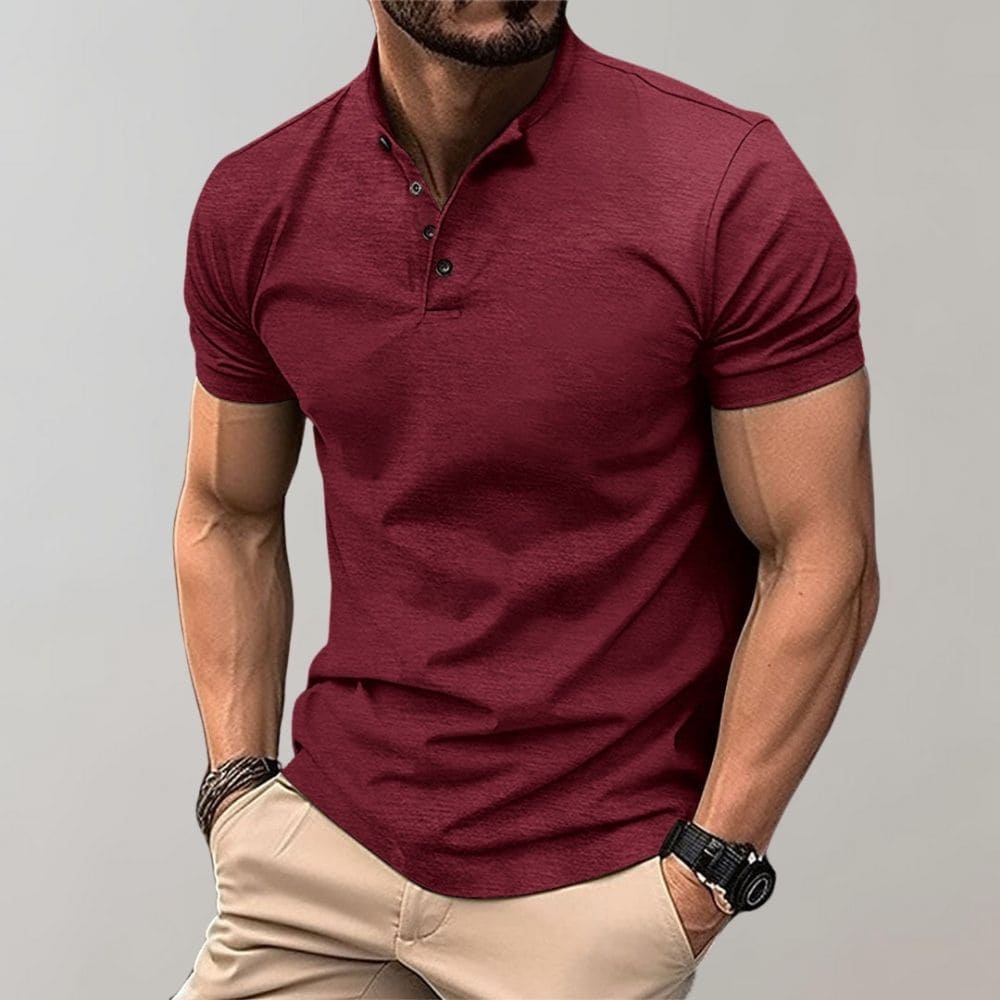 Men’s Smart Casual Polo Shirt | Short Sleeve