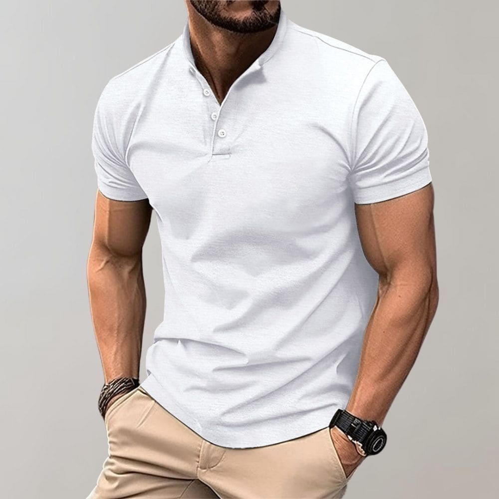 Men’s Smart Casual Polo Shirt | Short Sleeve