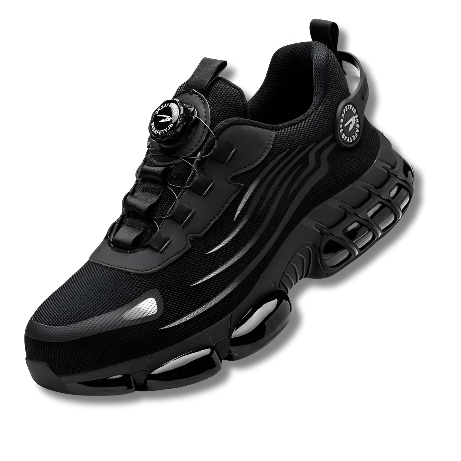 Men's Work Sneakers | Button Closure