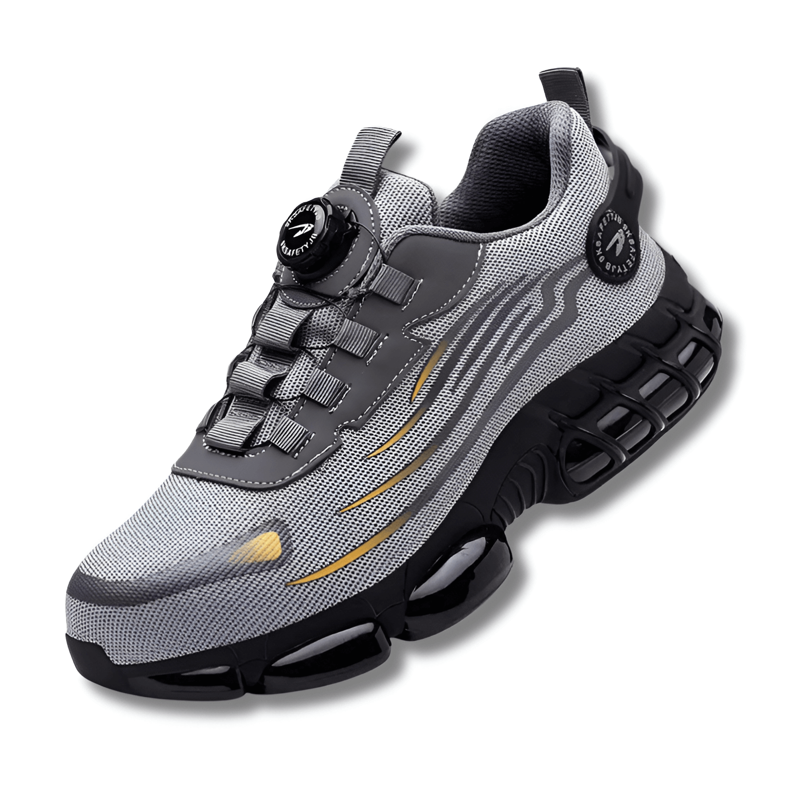 Men's Work Sneakers | Button Closure