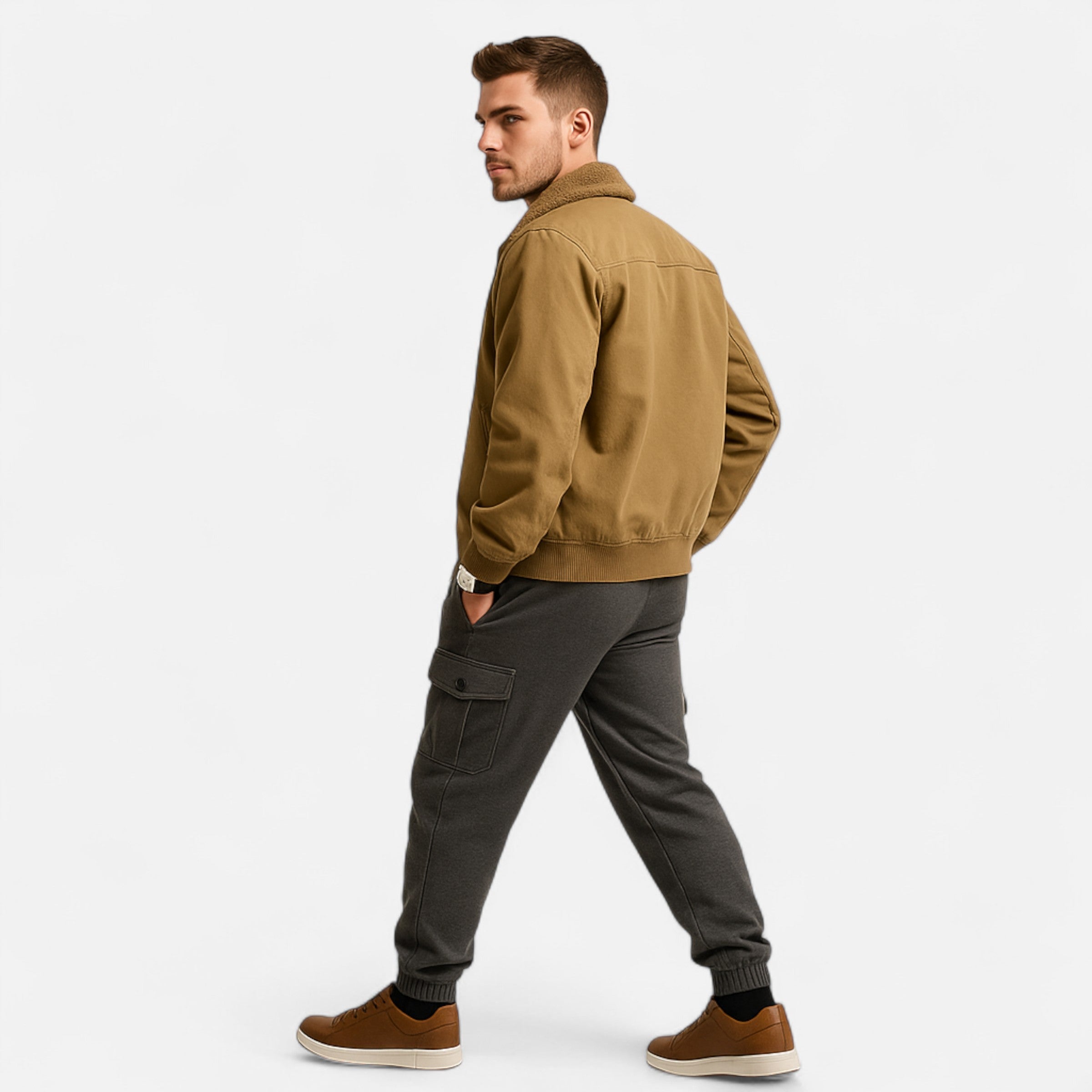 Men’s Casual Workwear Jacket | Refined Design