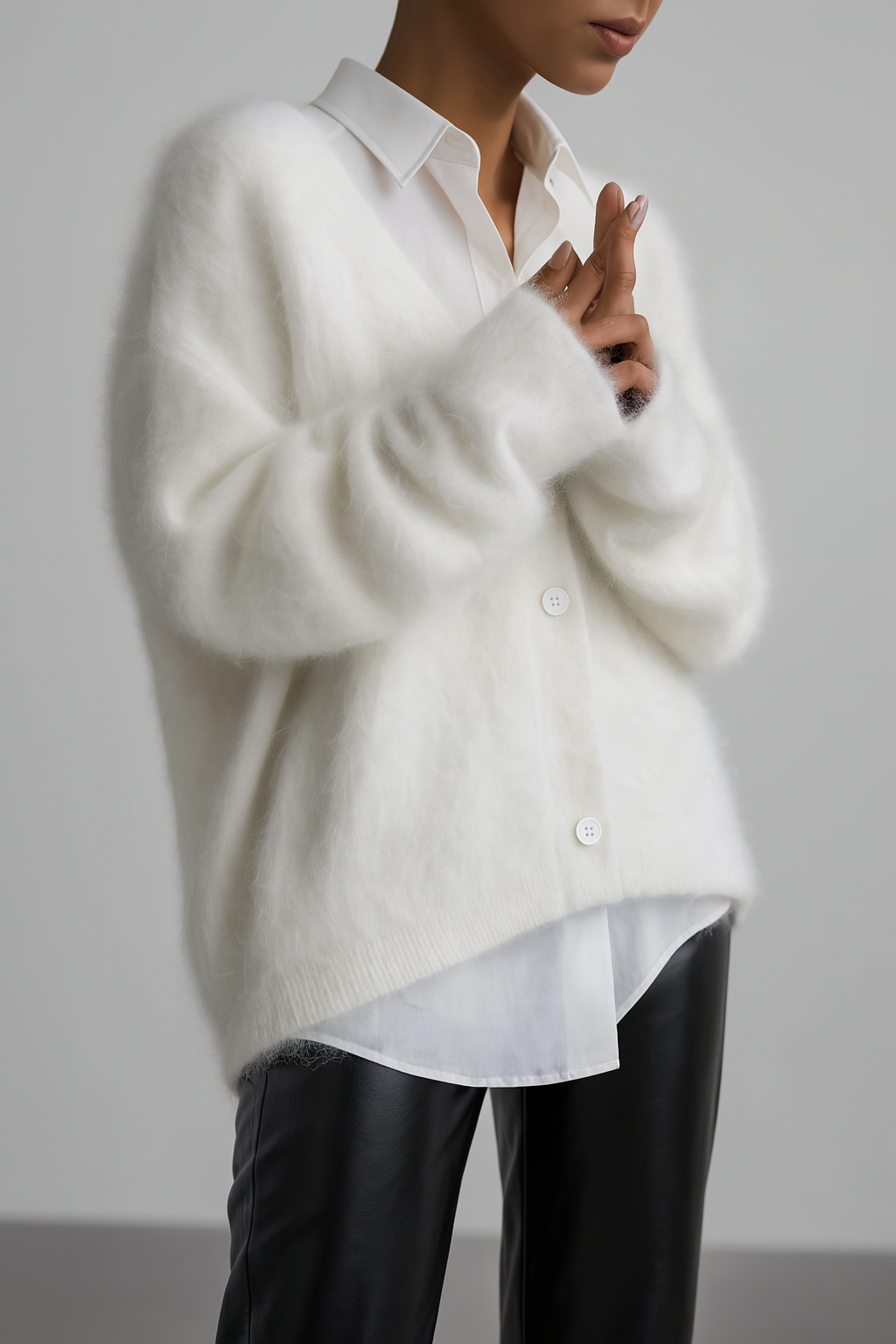 Women’s Stylish Knit Cardigan | Classic Button Style