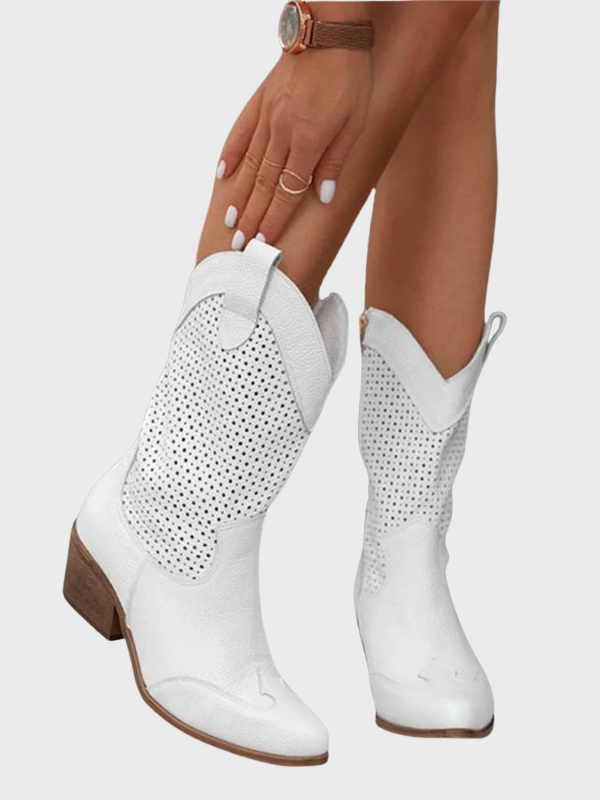 Women’s Zipper Cowgirl Boots | Modern