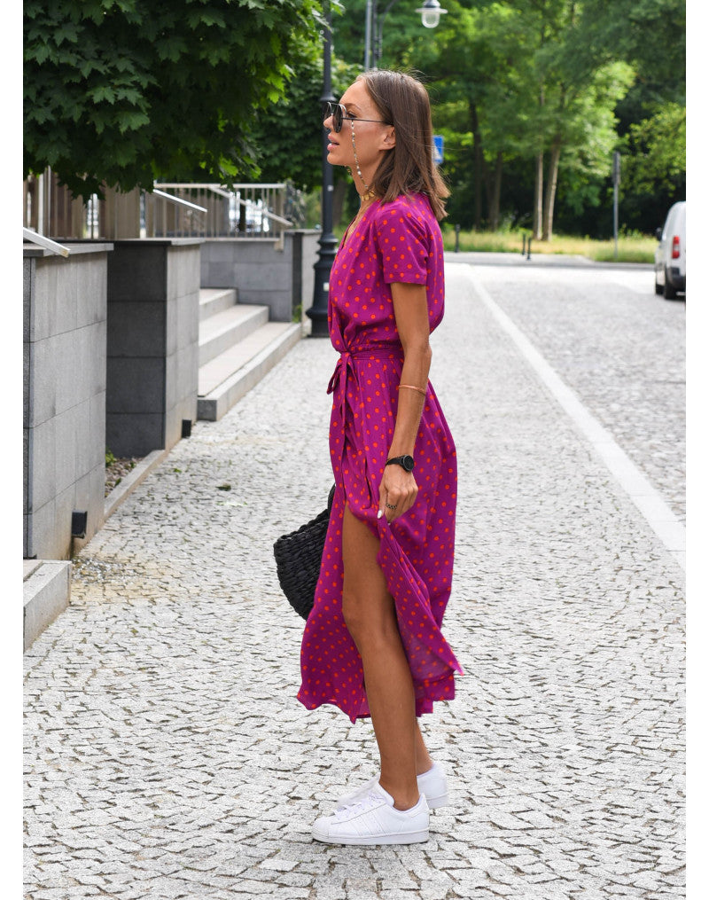 Denise – Robe Longue Fleurie