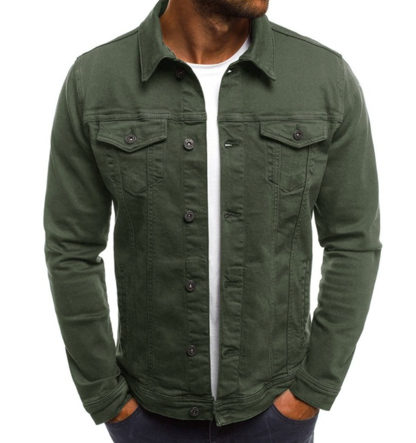Men’s Casual Jacket | Button-Up Style