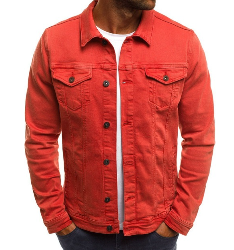 Men’s Casual Jacket | Button-Up Style