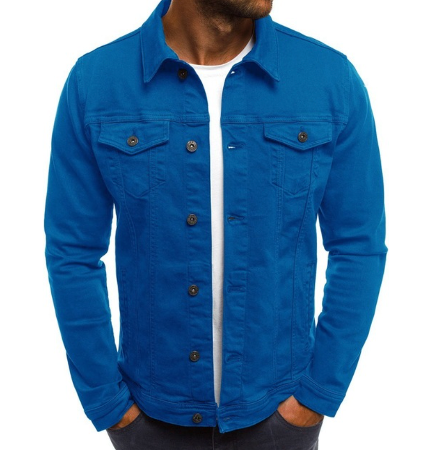 Men’s Casual Jacket | Button-Up Style