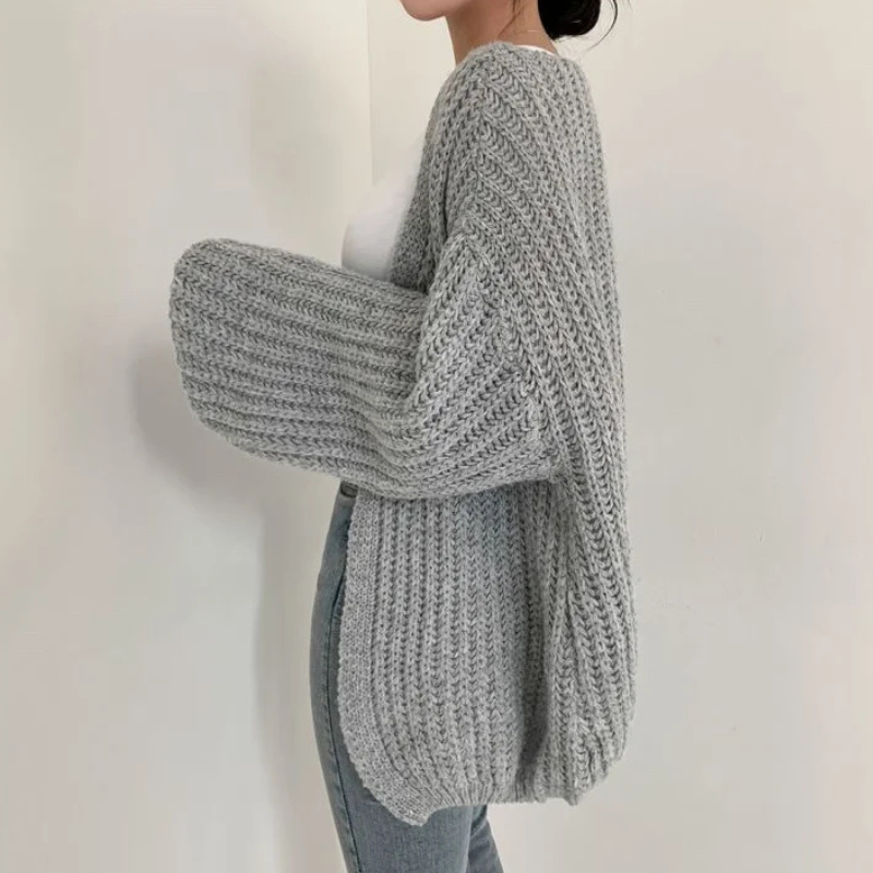 Women’s Classic Cardigan | Lantern Sleeve