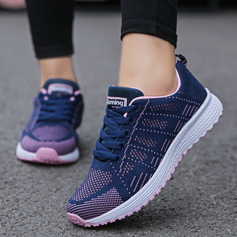 Women’s Casual Walking Shoes | Rounded Toe Design
