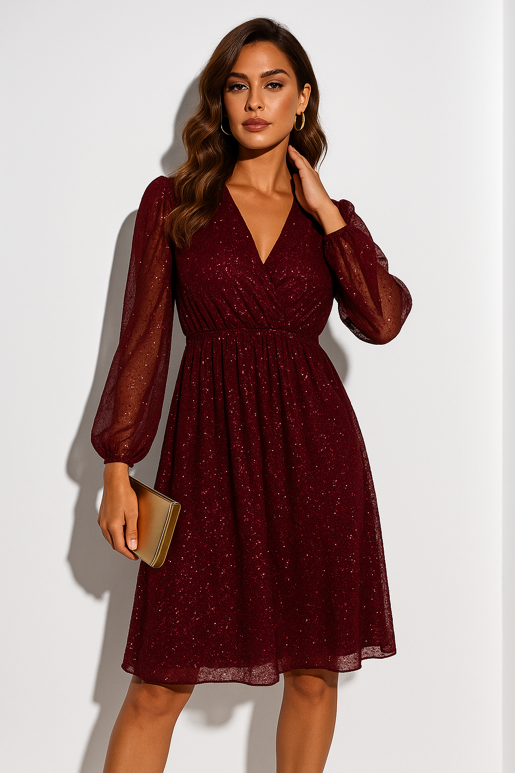 Women’s Sparkling Glamour Dress | Mini