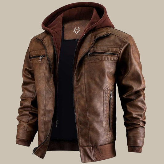 Men’s Hooded Jacket | Classic Design & Structured Shape